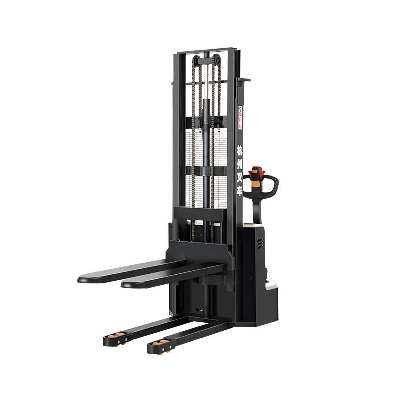 1.5 tan Walkie Electric Stacker mengangkat 3m